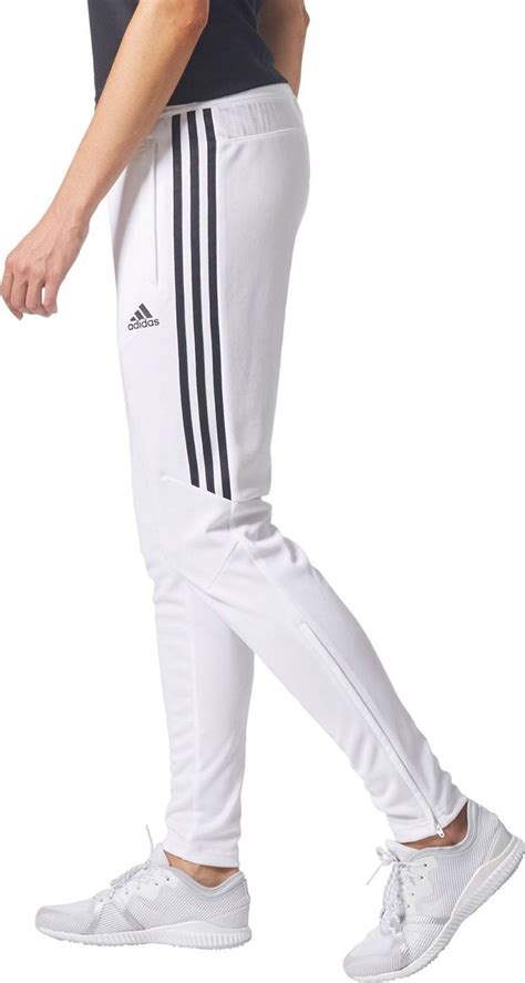 adidas pants weiß|Adidas white sweatpants.